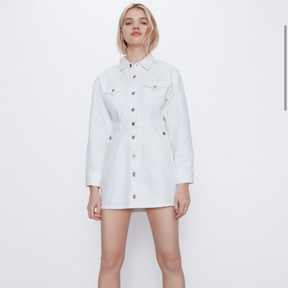 NWT Zara denim dress